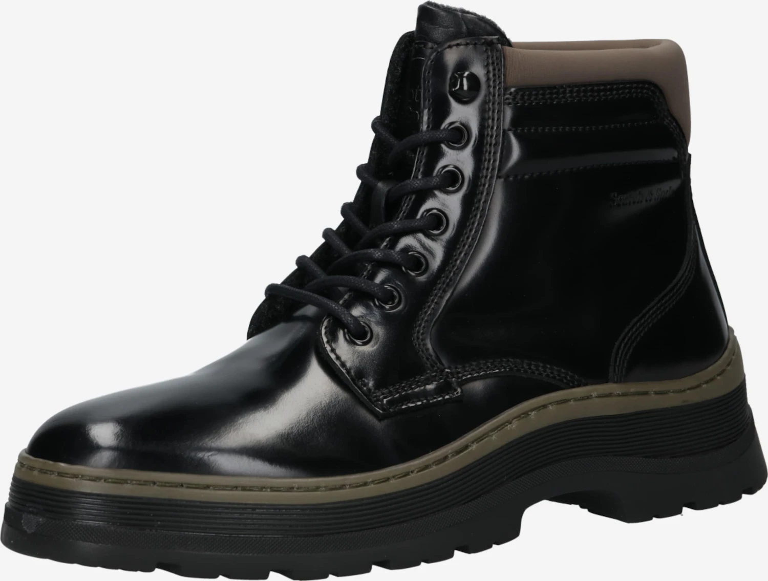 Scotch & Soda Boots & Laarzen Veterboots Maffei Heren Zwart 3 Scotch & Soda Boots & Laarzen Veterboots Maffei Heren Zwart
