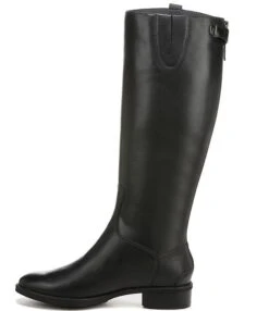 Sam Edelman Penny Back Zip Wide Calf Block Heel Riding Boots -Hummel Winkel 04581998 zi black 04 ai