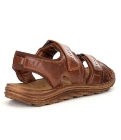 Josef Seibel Men's Raul 19 Leather Sandals -Hummel Winkel 04601694 zi castagne 01 ai