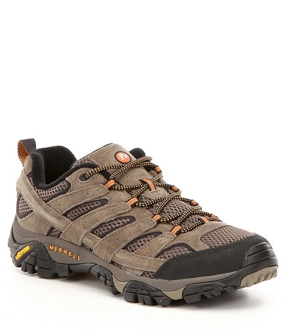 Merrell Men's Moab Ventilator 2 Suede & Mesh Lace-Up Hiking Shoes 5 Merrell Men's Moab Ventilator 2 Suede & Mesh Lace-Up Hiking Shoes - Afbeelding 3