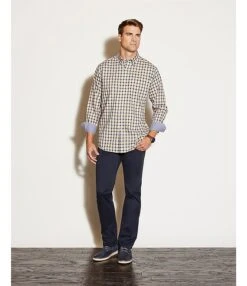 Johnston & Murphy Men's McGuffey Suede Leather Plain-Toe Dress Sneakes -Hummel Winkel 04851936 zi navy 05 ai