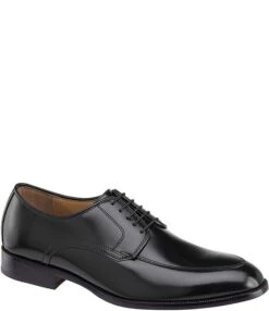 Johnston & Murphy Men's Bradford Moc-Toe Oxfords -Hummel Winkel 04852204 zi black