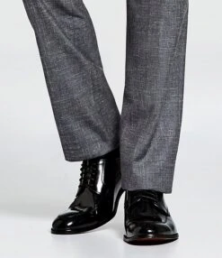 Johnston & Murphy Men's Bradford Moc-Toe Oxfords -Hummel Winkel 04852204 zi black 05 ai