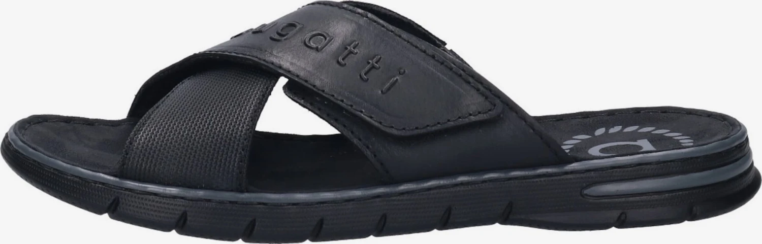 Bugatti Instappers Muiltjes Dario Heren Zwart 7 Bugatti Instappers Muiltjes Dario Heren Zwart - Afbeelding 5