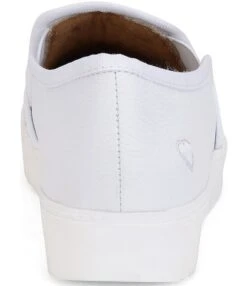 Nurse Mates Adela Leather Slip-Ons -Hummel Winkel 05379819 zi white 02 ai