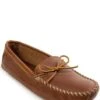 Minnetonka Men's Essential Driver -Hummel Winkel 05417409 zi chestnut