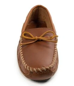 Minnetonka Men's Essential Driver -Hummel Winkel 05417409 zi chestnut 03 ai