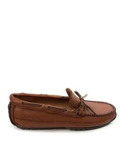 Minnetonka Men's Moosehide Weekender Boat Style Moccasins -Hummel Winkel 05420434 zi carmel 01 ai