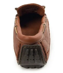 Minnetonka Men's Moosehide Weekender Boat Style Moccasins -Hummel Winkel 05420434 zi carmel 02 ai
