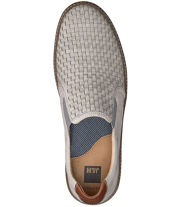 Johnston & Murphy Men's McGuffey Suede Woven Slip-Ons 3 Johnston & Murphy Men's McGuffey Suede Woven Slip-Ons