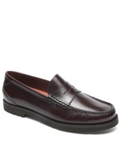 Rockport Men's Modern Prep Leather Penny Loafers 9 Rockport Men's Modern Prep Leather Penny Loafers -Hummel Winkel 05530237 zi burgundy
