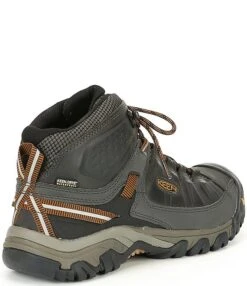 Keen Men's Targhee III Mid Waterproof Boots -Hummel Winkel 05539504 zi black olive golden brown 01 ai