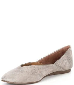 Lucky Brand Alba Leather Flats