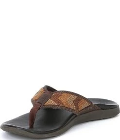 Chaco Men's Marshall Leather Flip Flops 8 Chaco Men's Marshall Leather Flip Flops -Hummel Winkel 05628672 zi bind java 03 ai