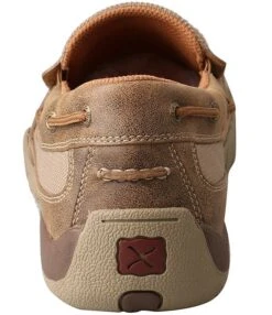 Twisted X Men's Driving Moc Leather Slip On -Hummel Winkel 05839510 zi bomber brown 02 ai