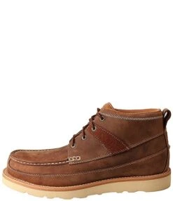 Twisted X Men's Moc Toe Leather Lace Up Boot -Hummel Winkel 05839523 zi brown 03 ai