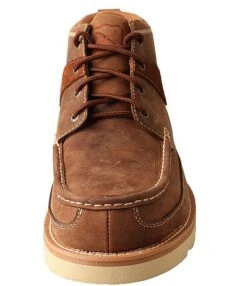 Twisted X Men's Moc Toe Leather Lace Up Boot -Hummel Winkel 05839523 zi brown 04 ai