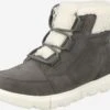 Sorel Laarzen Snowboots Explorer II Dames Donkergrijs