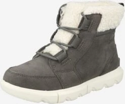 Sorel Laarzen Snowboots Explorer II Dames Donkergrijs