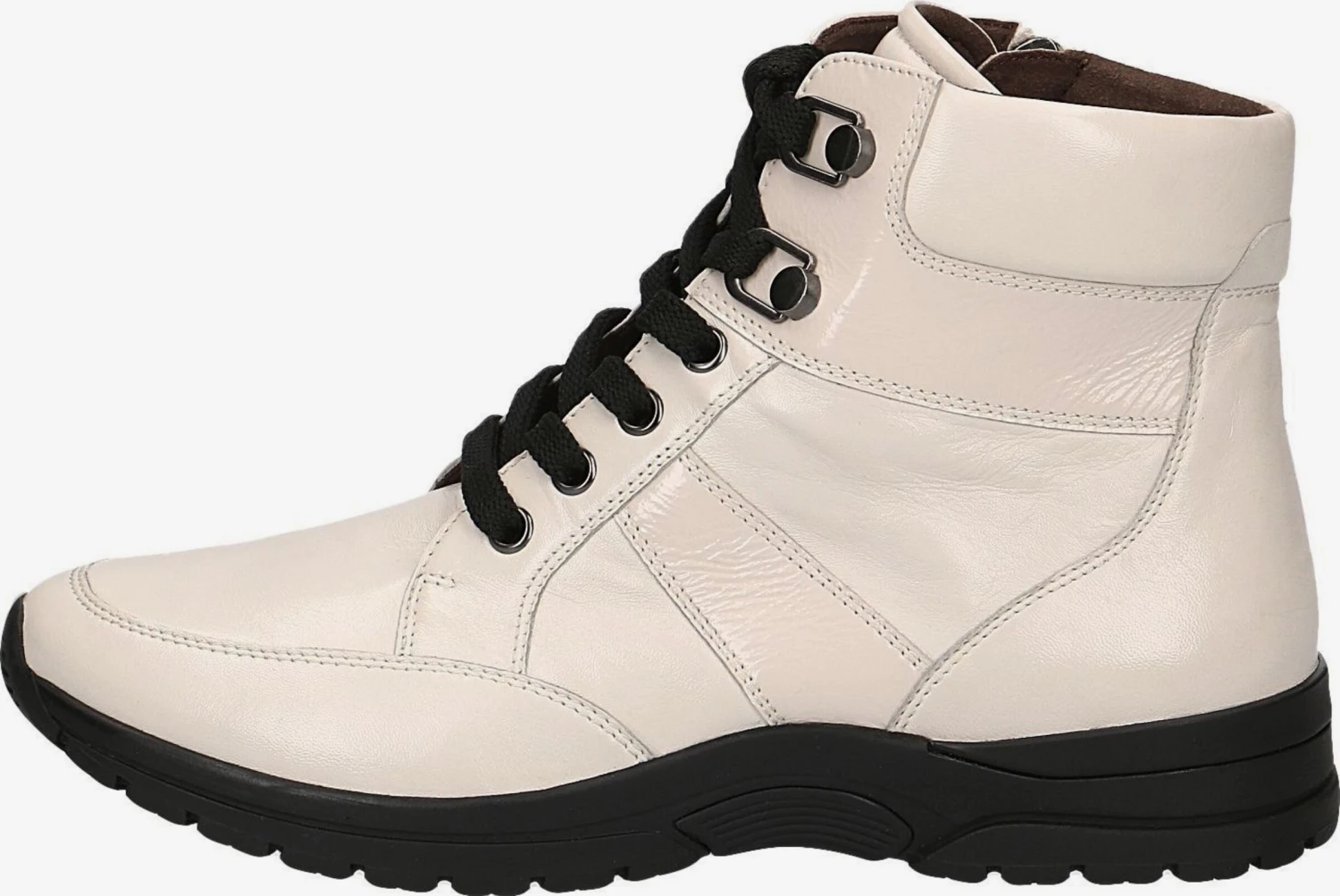 Caprice Enkellaarsjes Veterlaarsjes Dames Wit 6 Caprice Enkellaarsjes Veterlaarsjes Dames Wit - Afbeelding 4