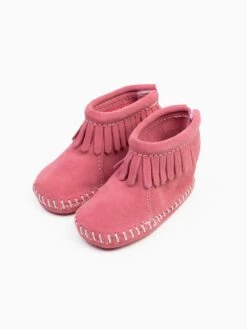 Minnetonka Lage Schoenen Lage Schoen Kinderen Roze -Hummel Winkel 08833d3f78f4e4bad9689c4a739c65b7