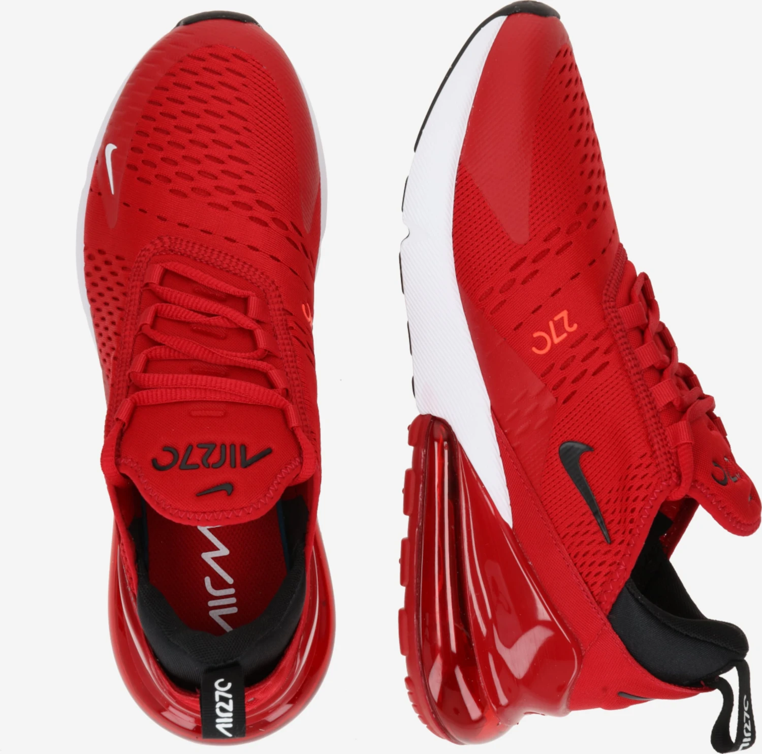 Nike Sportswear Running Sneakers Sneakers Laag AIR MAX 270 Heren Rood 4 Nike Sportswear Running Sneakers Sneakers Laag AIR MAX 270 Heren Rood - Afbeelding 2