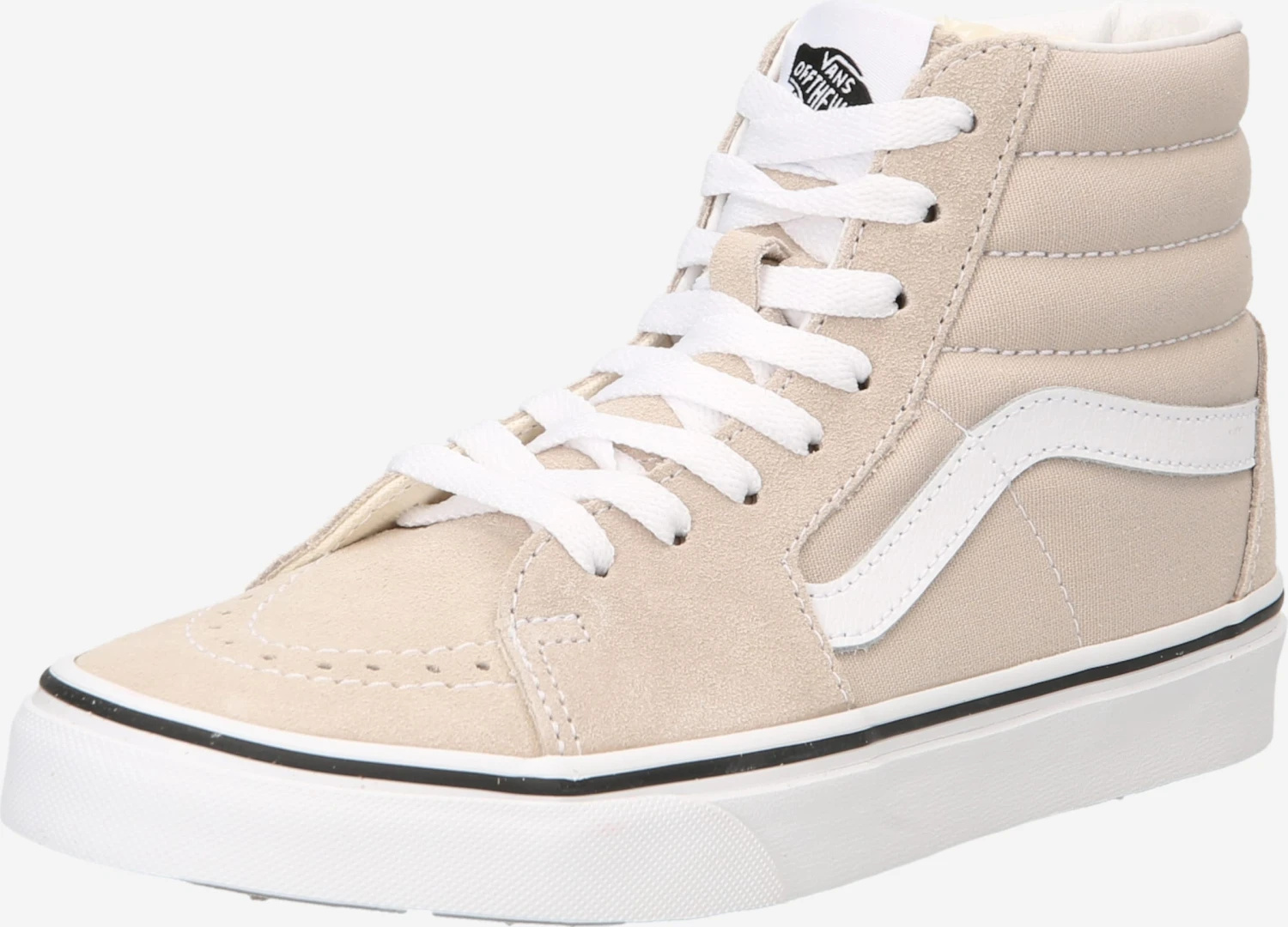 Vans Hoge Sneakers Sneakers Hoog Dames Beige / Wit 3 Vans Hoge Sneakers Sneakers Hoog Dames Beige / Wit
