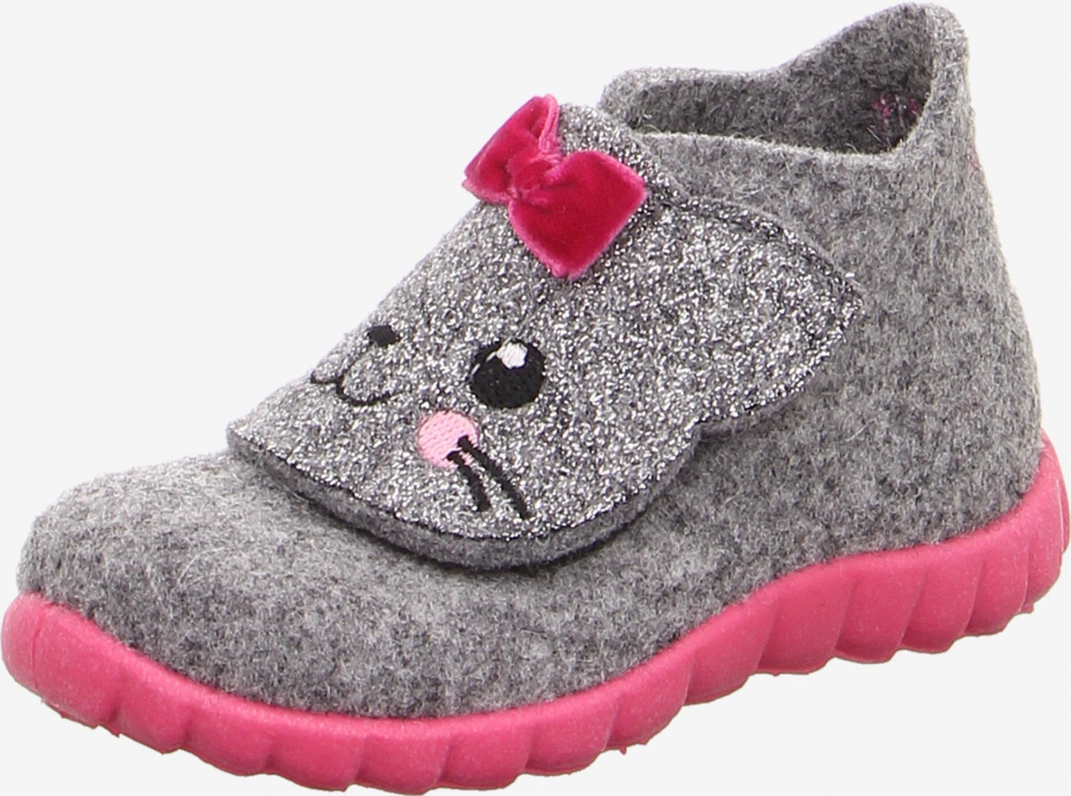 Superfit Pantoffels Huisschoenen Kinderen Grijs Gemêleerd 3 Superfit Pantoffels Huisschoenen Kinderen Grijs Gemêleerd