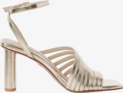 S.Oliver Sandalen Met Hak Sandaal Dames Goud -Hummel Winkel 09e0ad089d04188f56cdac3196f033d6