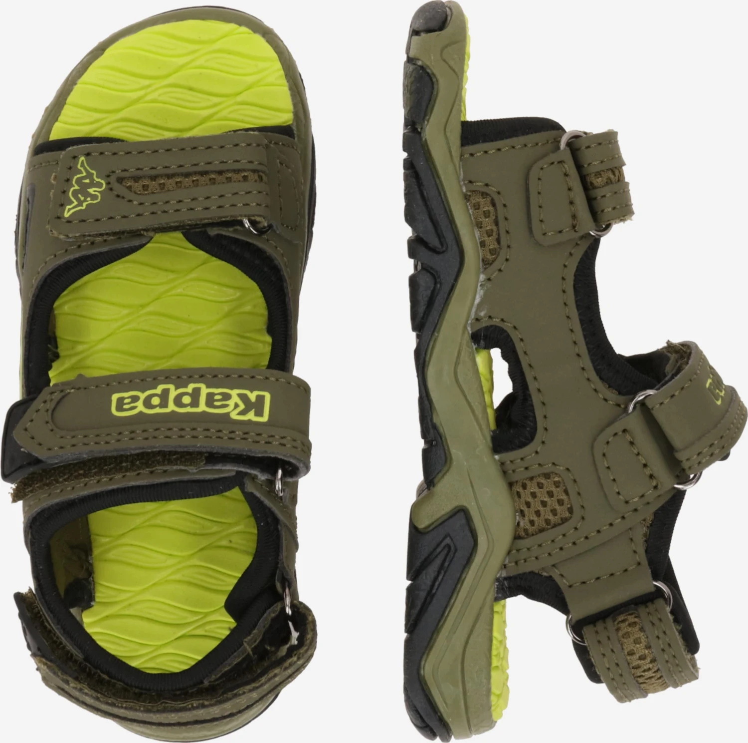 Kappa Sandalen Open Schoenen MILOS II Kinderen Olijfgroen 4 Kappa Sandalen Open Schoenen MILOS II Kinderen Olijfgroen - Afbeelding 2