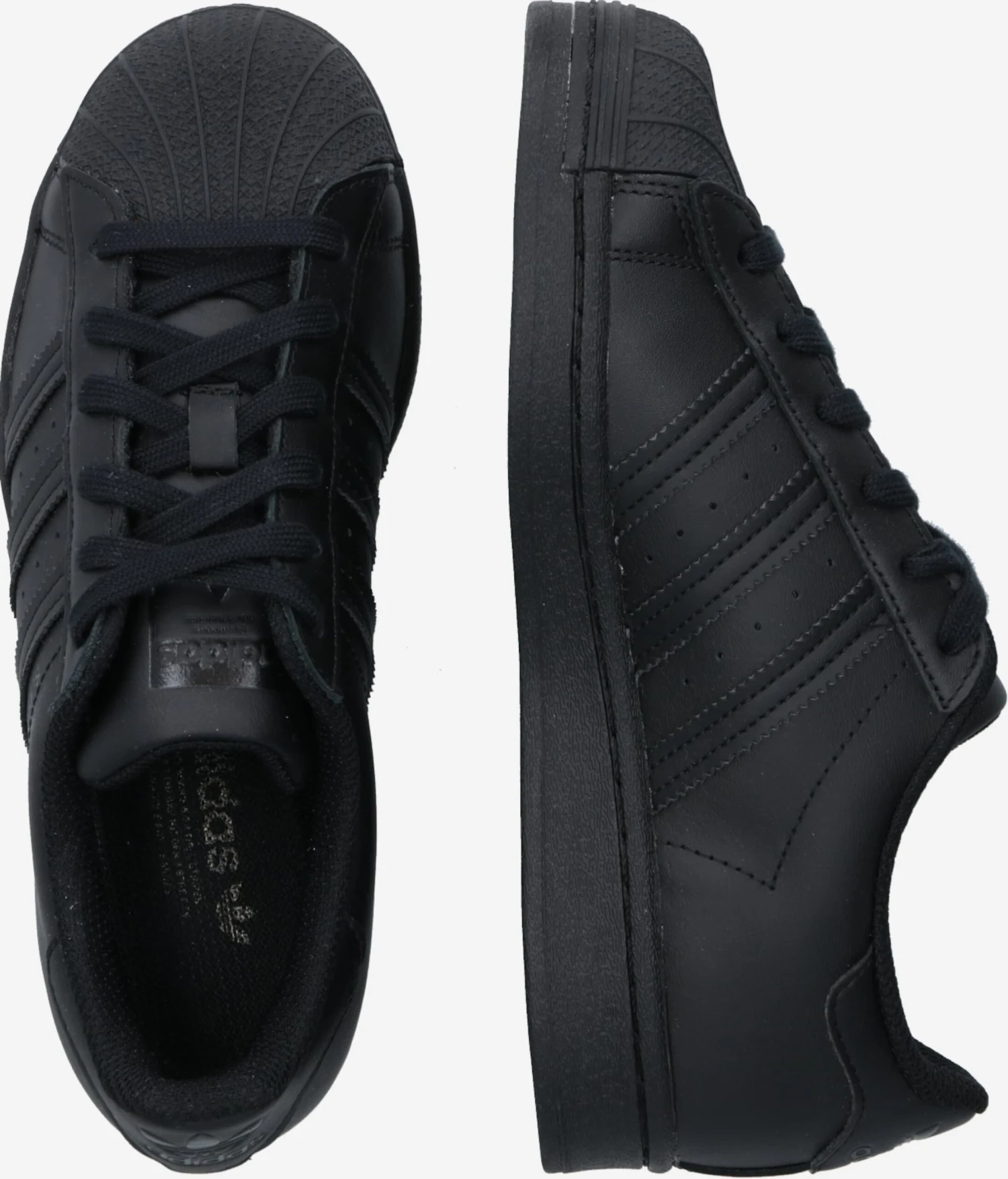 Adidas Originals Schoenen Sneakers SUPERSTAR J Kinderen Zwart 4 Adidas Originals Schoenen Sneakers SUPERSTAR J Kinderen Zwart - Afbeelding 2