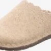 Rohde Pantoffels Huisschoenen Dames Beige Gemêleerd