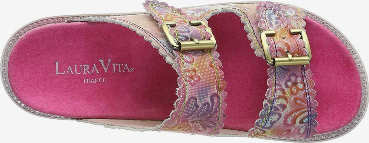 Laura Vita Klassieke Muiltjes Muiltjes Dames Fuchsia 7 Laura Vita Klassieke Muiltjes Muiltjes Dames Fuchsia - Afbeelding 5