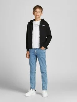 Jack & Jones Junior Sweatwear Sweatvest Kinderen Zwart -Hummel Winkel 0c7dac1086b02225d8bdcc02ea08137d