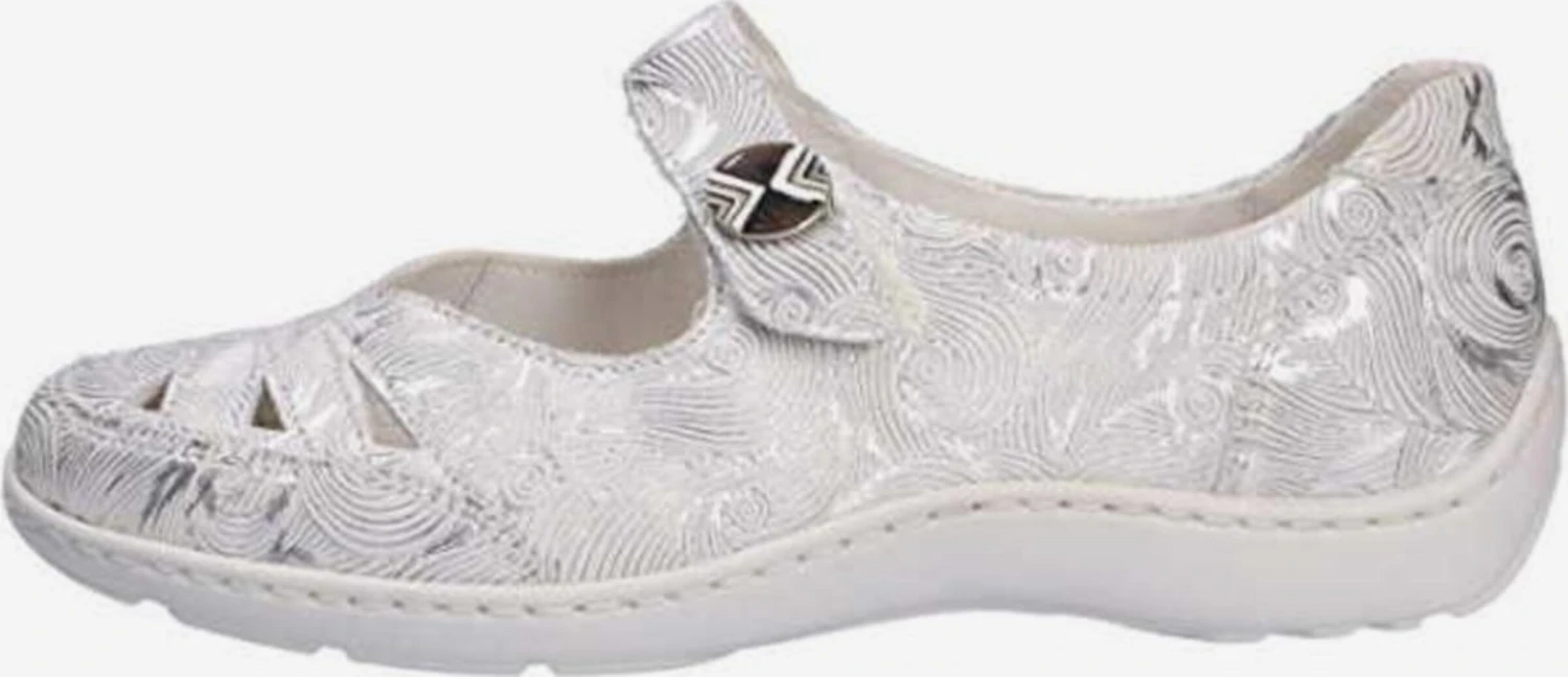 WALDLÄUFER Ballerinas Met Bandjes Ballerina Met Riempjes Dames Parelwit 4 WALDLÄUFER Ballerinas Met Bandjes Ballerina Met Riempjes Dames Parelwit - Afbeelding 2