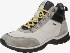 Enkellaarsjes Veterlaarsjes Radojka Dames Grijs / Lichtgrijs