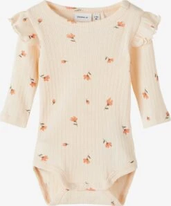 NAME IT Bodys Rompertje/body Fabina Kinderen Oranje / Abrikoos