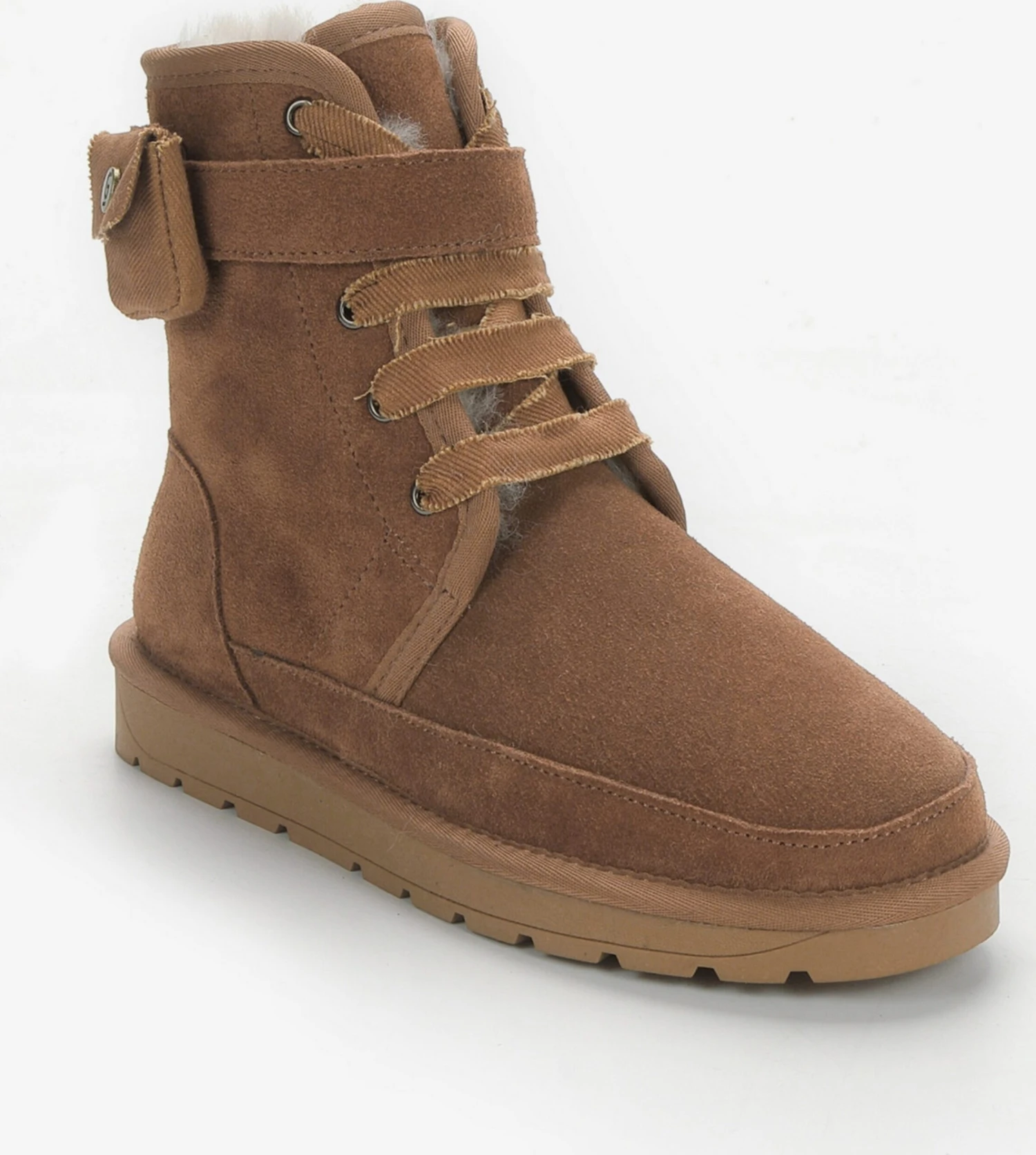 Laarzen Snowboots Damian Kinderen Bruin 4 Laarzen Snowboots Damian Kinderen Bruin - Afbeelding 2