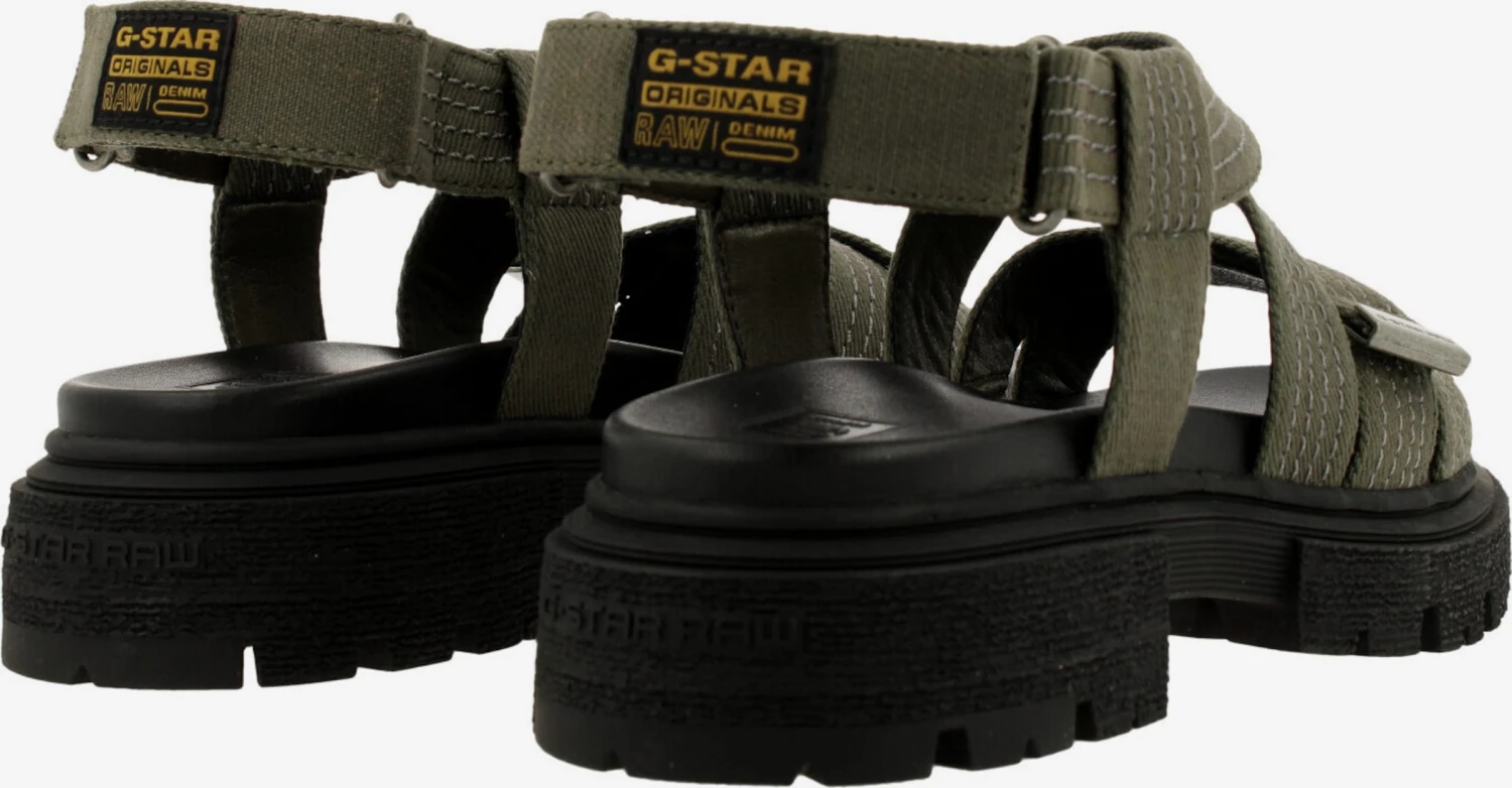 G-Star Raw Sandalen Met Bandjes Sandalen Met Riem XINVA CVS Dames Kaki 6 G-Star Raw Sandalen Met Bandjes Sandalen Met Riem XINVA CVS Dames Kaki - Afbeelding 4