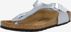 Birkenstock Schoenen Sandalen Gizeh Kinderen Zilver