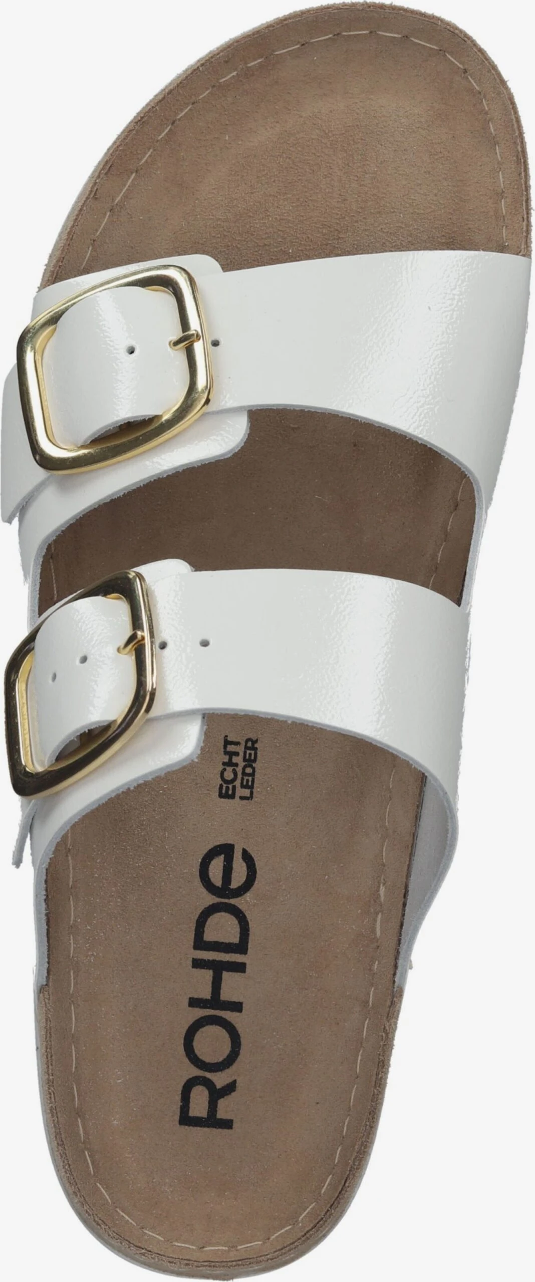 Rohde Pantoffels Huisschoenen Dames Wit 8 Rohde Pantoffels Huisschoenen Dames Wit - Afbeelding 6