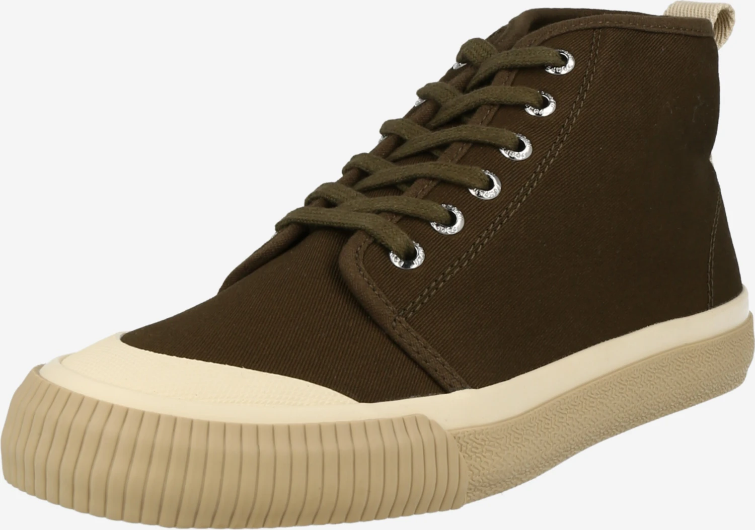 Pompeii Hoge Sneakers Sneakers Hoog KIRAN Heren Bruin 3 Pompeii Hoge Sneakers Sneakers Hoog KIRAN Heren Bruin