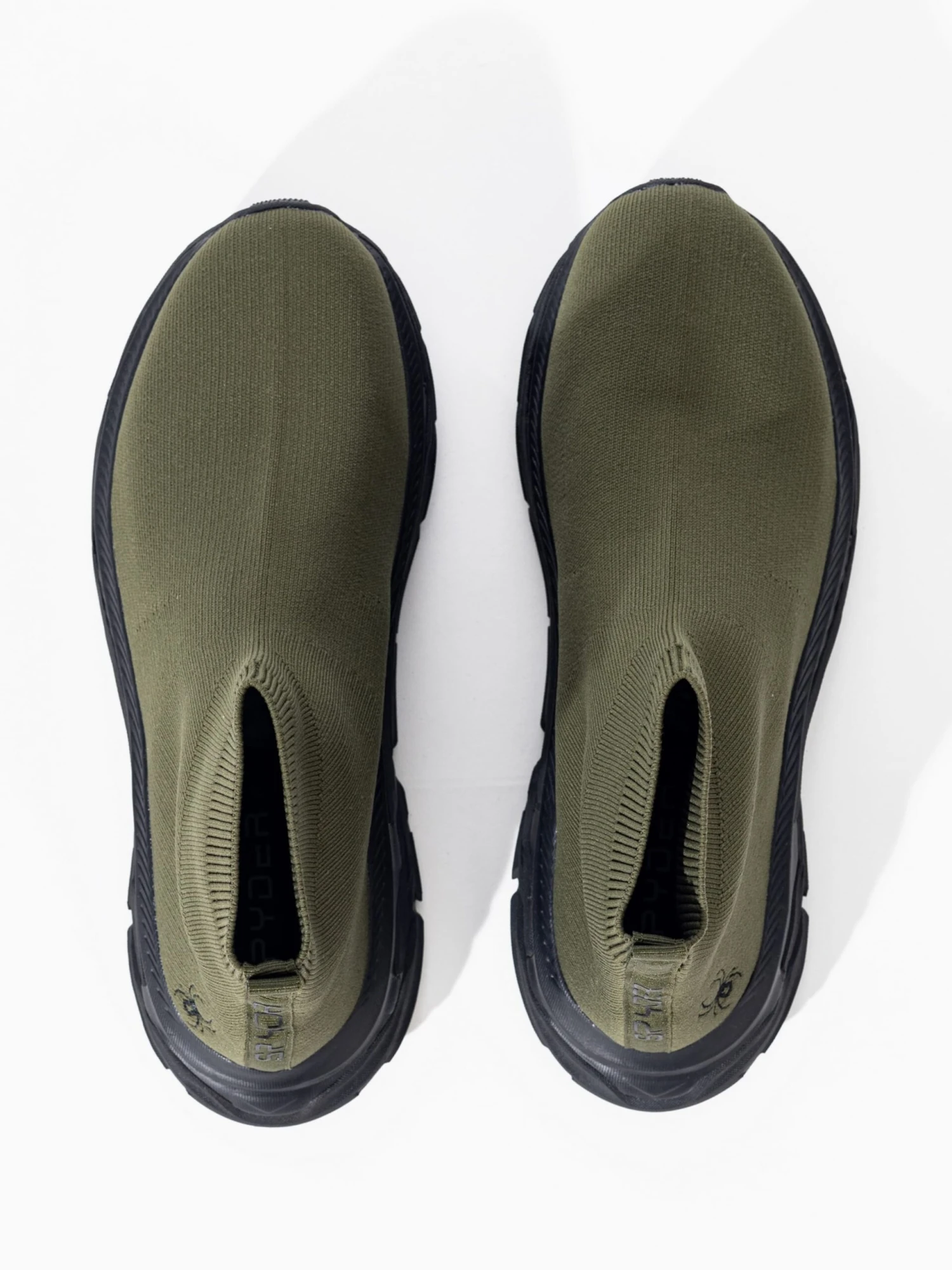 Spyder Hoge Sneakers Sneakers Hoog Oswald Heren Kaki 5 Spyder Hoge Sneakers Sneakers Hoog Oswald Heren Kaki - Afbeelding 3