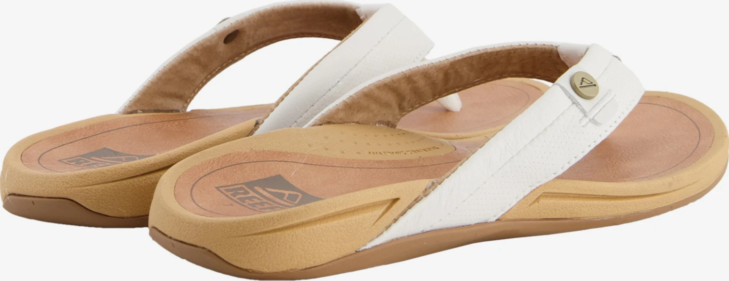 Reef Badslippers Strand-/badschoen Pacific Dames Wit 6 Reef Badslippers Strand-/badschoen Pacific Dames Wit - Afbeelding 4