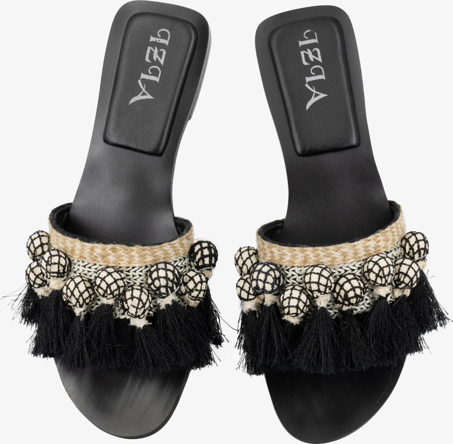 IZIA Klassieke Muiltjes Muiltjes Gaya Dames Zwart 5 IZIA Klassieke Muiltjes Muiltjes Gaya Dames Zwart - Afbeelding 3