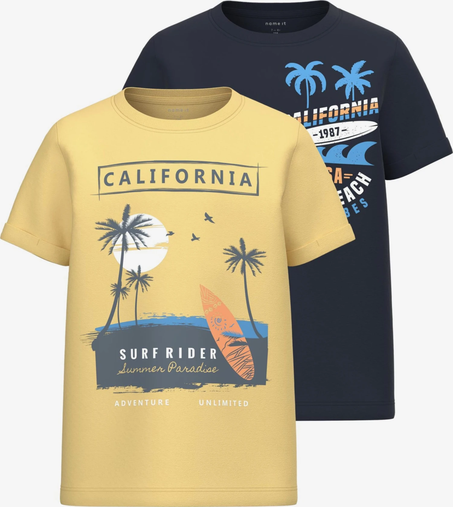 NAME IT T-shirts Shirt VUX Kinderen Saffier / Royal Blue/koningsblauw / Lichtgeel 3 NAME IT T-shirts Shirt VUX Kinderen Saffier / Royal Blue/koningsblauw / Lichtgeel