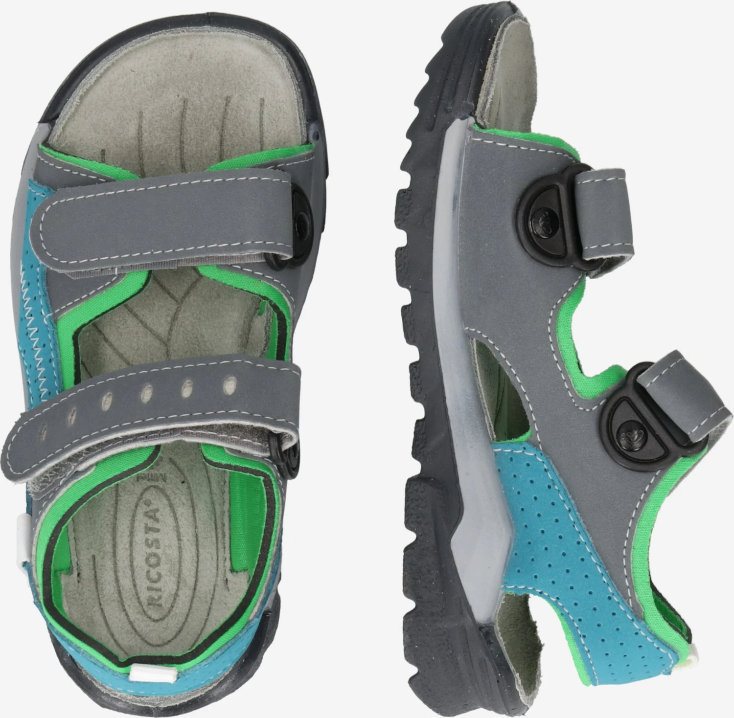 Ricosta Sandalen Open Schoenen Tajo Kinderen Grafiet 4 Ricosta Sandalen Open Schoenen Tajo Kinderen Grafiet - Afbeelding 2