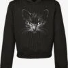 Mister Tee Sweatwear Regular Fit Sweatshirt Black Cat Kinderen Zwart
