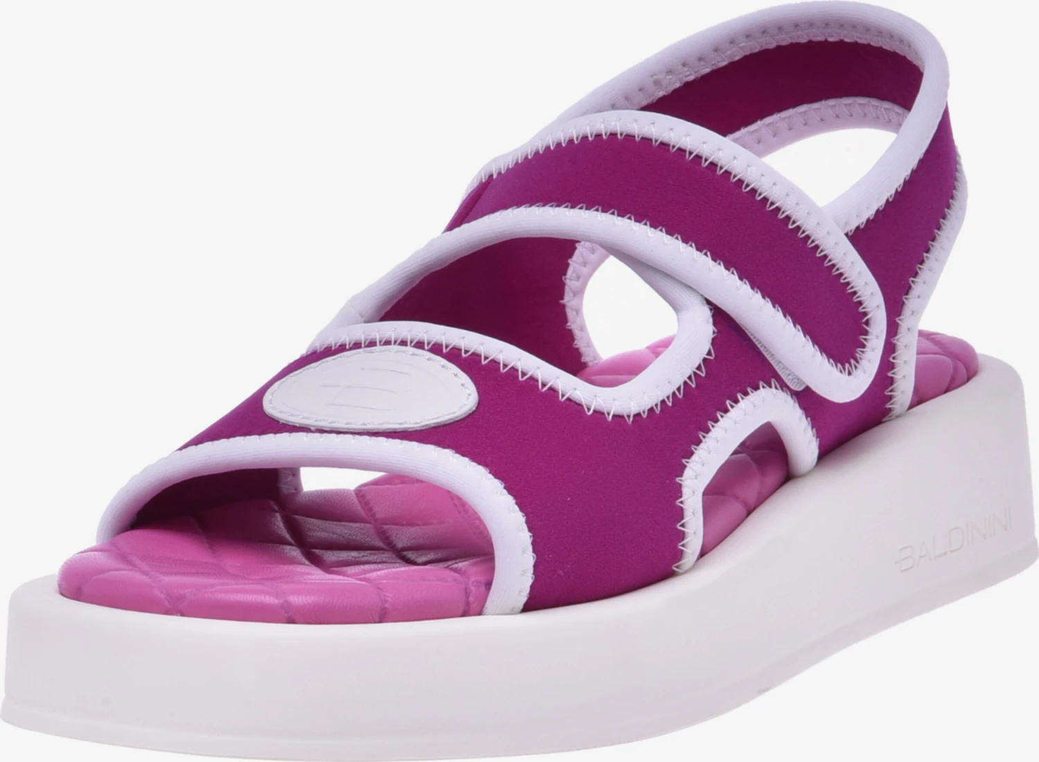 Baldinini Plateau Sandalen Sandaal Dames Lila / Bessen 3 Baldinini Plateau Sandalen Sandaal Dames Lila / Bessen