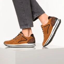 Gabor Fashion Sneakers Sneakers Laag Dames Bruin -Hummel Winkel 13058bba0ed8746591dd4e40bf245322